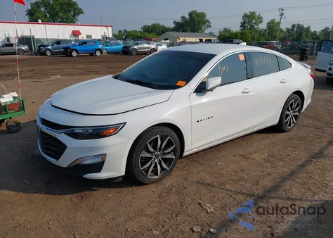 2022 Chevrolet Malibu Rs из США, поврежденный, VIN 1G1ZG5ST2NF182725